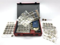 Collection of mostly Great British coins including pre 1947 silver coins, commemorative crowns,