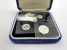 Edward VIII 1936 'fantasy' four coin maundy set,