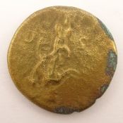 An unidentified Roman coin,