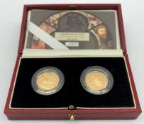 United Kingdom 'Gold Proof Sovereign two-coin set',