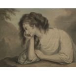 * After Angelica Kauffmann (Swiss 1741-1807): A Lady Musing,