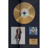 Britney Spears 'Britney 2001' framed presentation display containing signed photo,