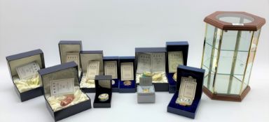 Twelve Halcyon Days enamelled boxes including 'A Tribute to Her Majesty Queen Elizabeth II on her