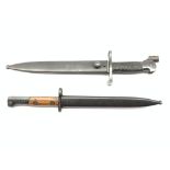 Spanish Model 1941 Bolo bayonet with 24.