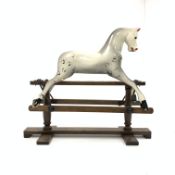Dapple grey rocking horse possibly by Lines Bros.