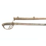 Victorian cavalry officer's sword,