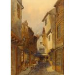 Jessie Dudley (British 1872-1930): 'The Old Shambles, York'