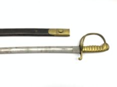 Military private's hanger sword, the slightly curving 68.