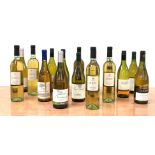 Mixed white wines including Arlington 2004 Chardonnay, Linteo Chardonnay etc, various proofs,