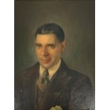 George Harrison (York 1882-1936) and Sam Barnes Robson (York 1900-1973): 'Portrait of Sam Barnes