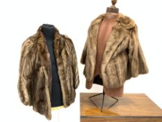 Two fur coats,