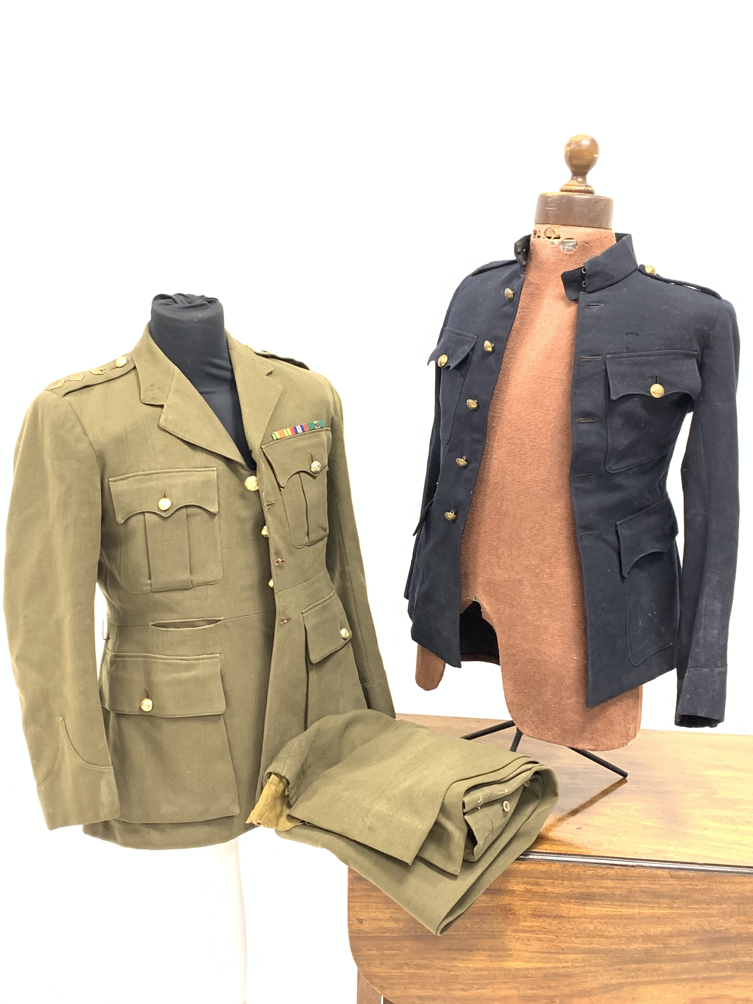 Two West Yorkshire military tunics Condition Report & Further Details <a - Image 3 of 3