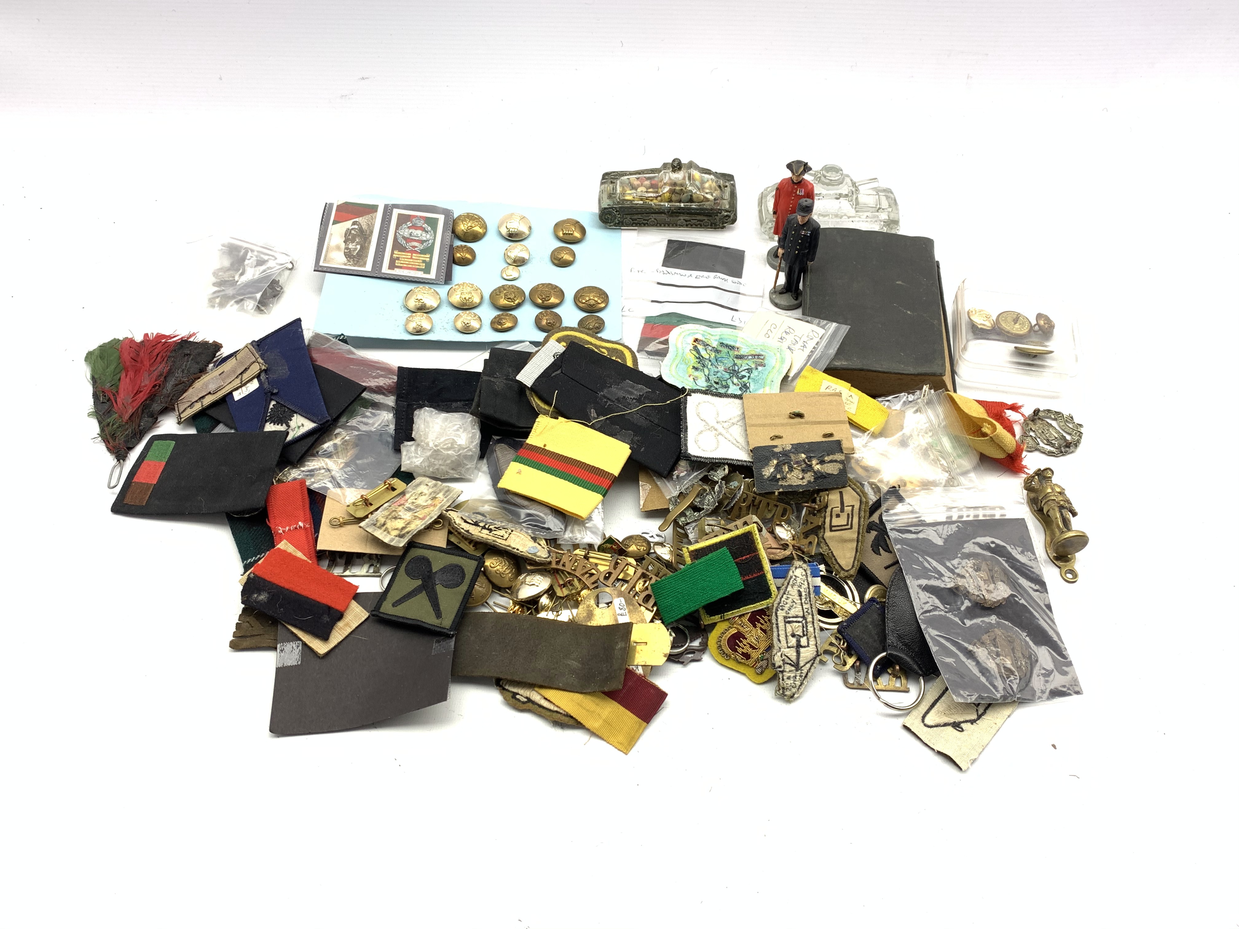 Various items mostly relating to the British Army Royal Armoured Corps and Royal Tank Regiment