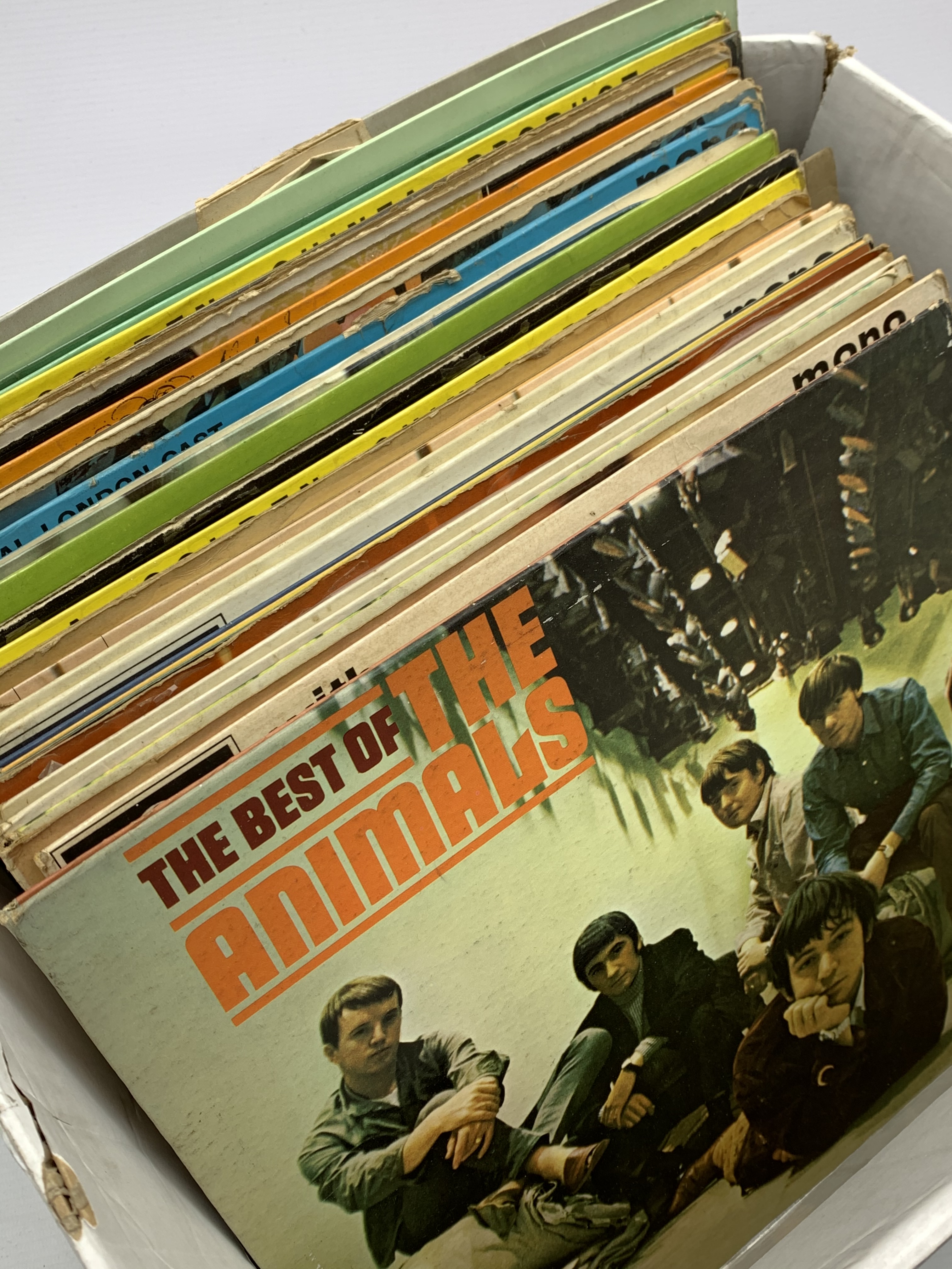 Vinyl LPs including The Beatles 'with the beatles', 'Beatles For Sale' and 'A Hard Day's Night', - Image 2 of 4