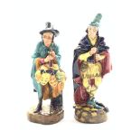 Royal Doulton figure 'The Pied Piper' HN 2102 and another 'The Mask Seller' HN 2103 (2)