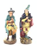Royal Doulton figure 'The Pied Piper' HN 2102 and another 'The Mask Seller' HN 2103 (2)