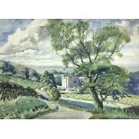 Angus Rands (British 1922-1985): Bolton Castle Wensleydale,