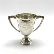 Silver trophy inscribedThe Osmond Nutrition Ltd Perpetual Challange Cup' by Adie Brothers Ltd, Birm