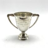 Silver trophy inscribedThe Osmond Nutrition Ltd Perpetual Challange Cup' by Adie Brothers Ltd, Birm