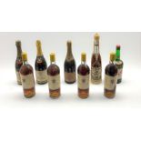 Mixed alcohol including 'Veuve Cliquot Ponsardin Dry 1937' champagne, four bottles of 'Grand Vin De