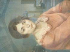 Portrait of a Lady, pastel indistinctly signed and dated 1927, 57cm x 44cm