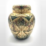 Moorcroft Star of Bethlehem pattern ginger jar designed by Rachel Bishop, limited edition no. 117/2
