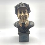 'Pepe' shop advertising display bust in the form of a man, H65cm