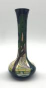 Moorcroft New Dawn pattern vase designed by Emma Bossons dated 21.10.08, signed, H21cm