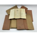 Collection of American envelopes inscribed 'Raymond Thistle Real Estate, Philadelphia' containing L
