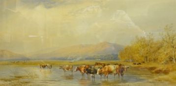 Cornelius Pearson (British 1805-1891) and Thomas Francis Wainwright (British 1794-1883): Cattle Wate