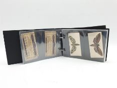 An album of cigarette card part sets 1920s/30s