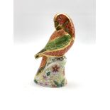 Royal Crown Derby 'Lorikeet' limited edition paperweight No. 727 of a specially commissioned edition