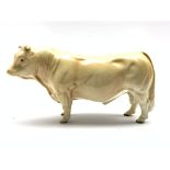 Beswick model of a Charolais bull No. 2463A