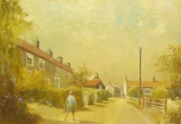 Jon Peaty (British 1914-1991): 'Thorgill' Pickering, oil on board signed, titled and dated 1981 ver