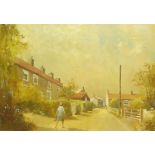 Jon Peaty (British 1914-1991): 'Thorgill' Pickering, oil on board signed, titled and dated 1981 ver