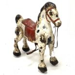 Mobo bronco pressed steel ride on toy horse, L69cm