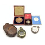 Queen Victoria 1837-1897 commemorative medallion in red case, King Edward VII and Queen Alexandra sm