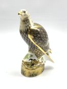 Royal Crown Derby 'Sea Eagle' paperweight, boxed and with gold stopper