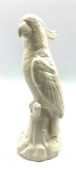 20th Century Mintons salt glaze model of a cockatoo H30cm