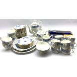 Coalport Revelry pattern tea and coffee service