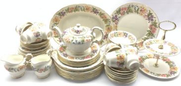 Paragon Country Lane pattern tea and dinner ware approx seventy pieces