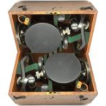 Miners Dial by Cooke, Troughton and Simms No. 127 with silvered dial D14cm in original box with Alle