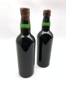 Two bottles of Fonseca's Vintage Port 1966