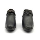 Pair of 19th/early 20th Century children's leather shoes, L13cm
