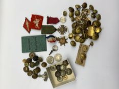 WWI 1914-15 Star to A Clark A.B.R.N. No. 201445, Croix de Guerre 1914-16, military and livery button