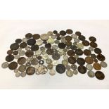 18th Century and later Great British and World coins including, Queen Victoria bun head pennies, Kin