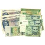 Great British and World banknotes comprised of five Bank of England O'Brien five pound notes, Page o