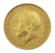 King George V 1925 gold full sovereign