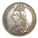 Queen Victoria 1887 crown coin