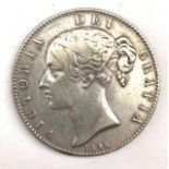 Queen Victoria 1845 crown coin